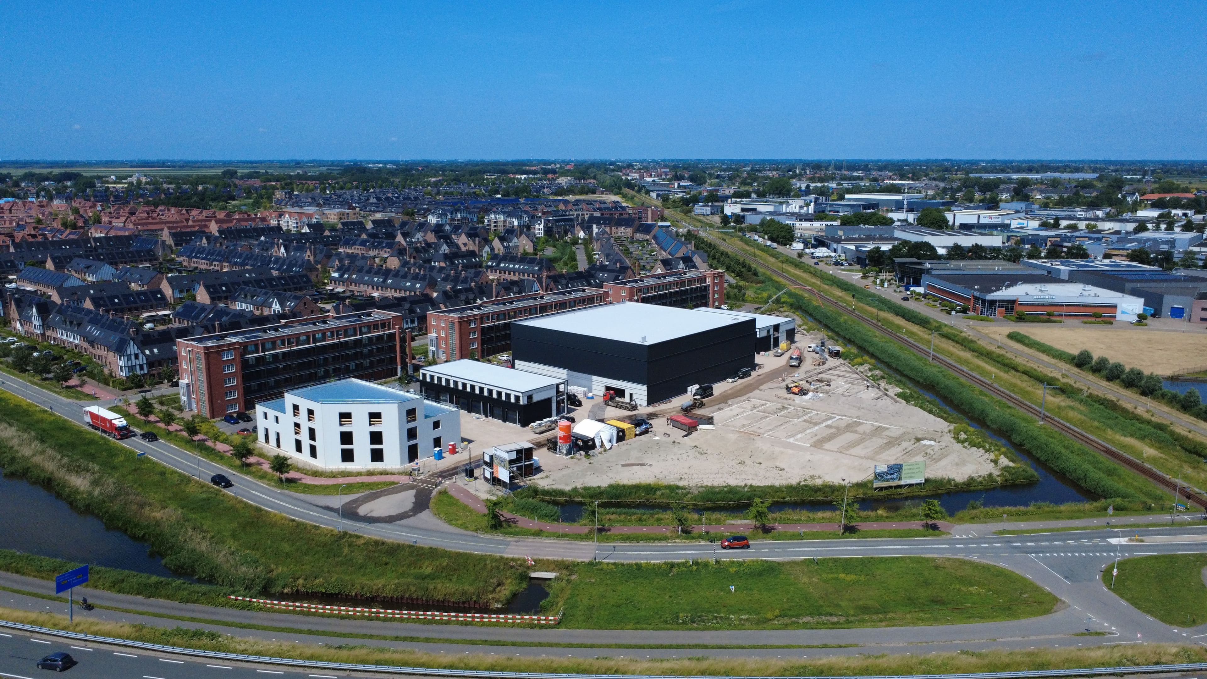 Businesspark Parkrand in Waddinxveen met bedrijfsunits