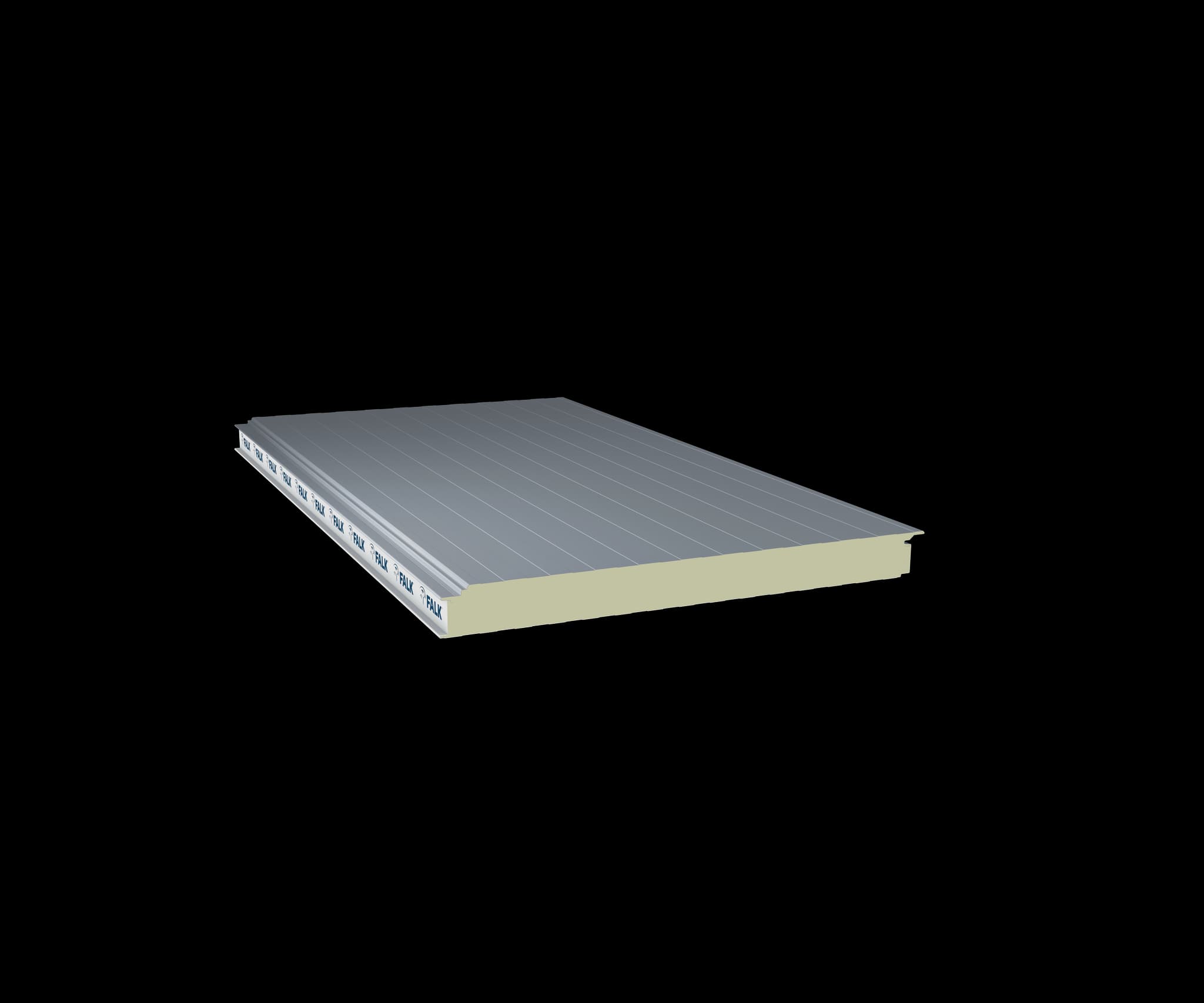 Geïsoleerd sandwichpaneel met PIR isolatie voor dak- en gevelconstructies