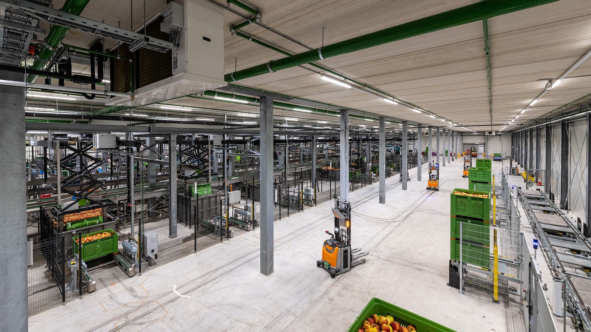 Logistiek en automatisering in distributiecentrum Fruitmasters in Geldermalsen