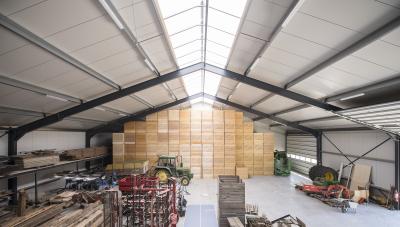 Een ventilatie-lichtnok verbetert lucht en bespaart energie